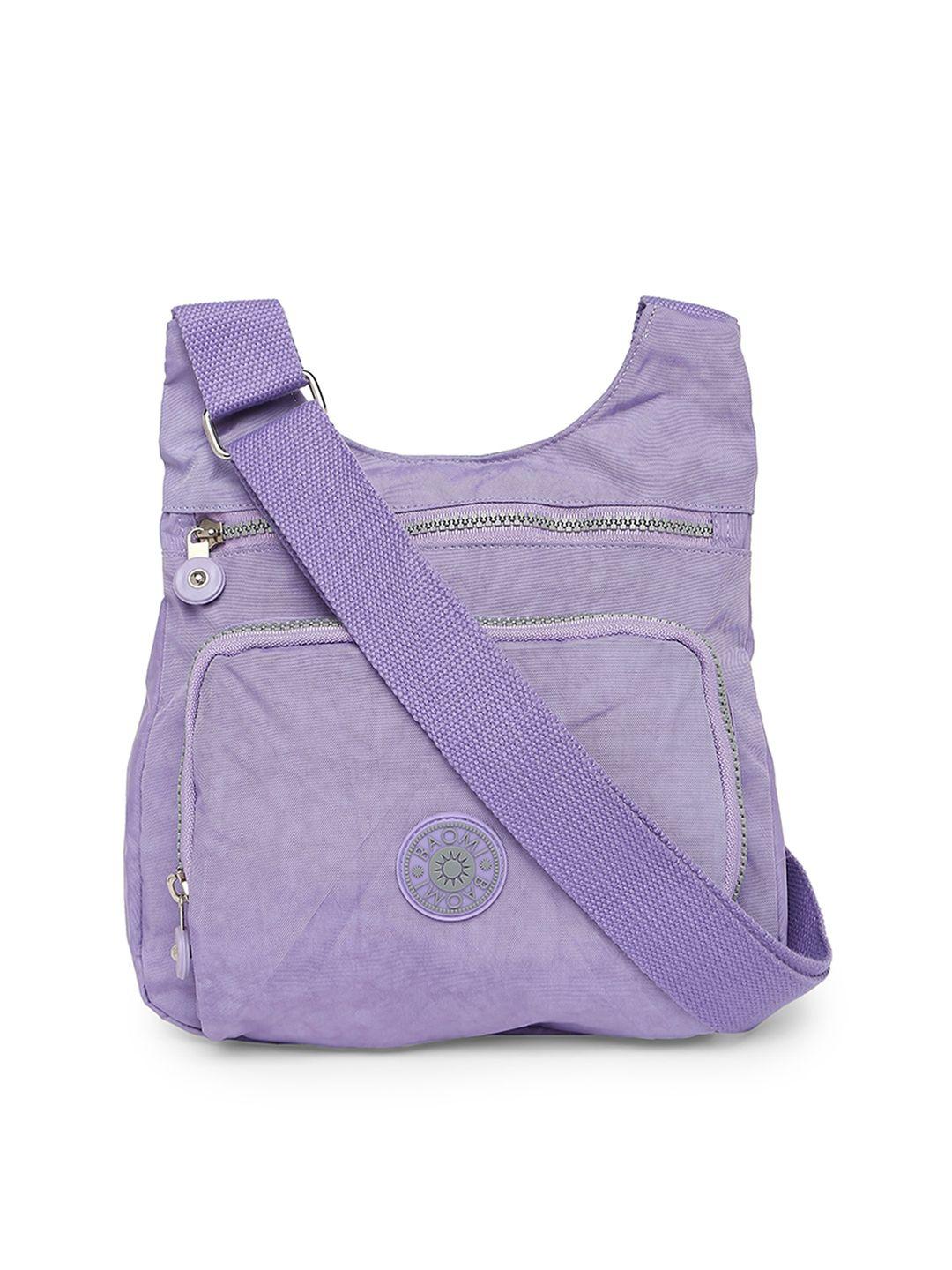 baomi lavender bucket sling bag