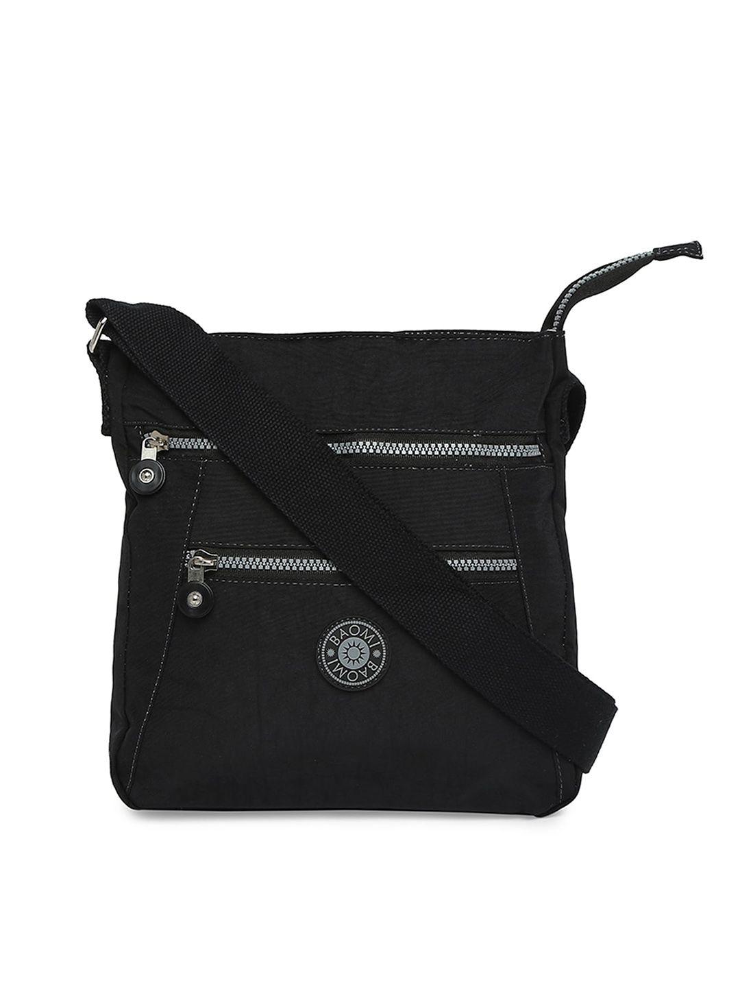 baomi black swagger sling bag