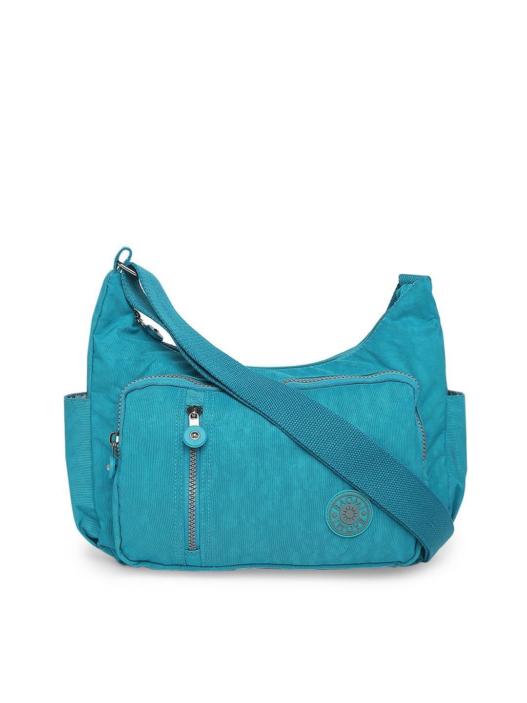 baomi blue oversized sling bag