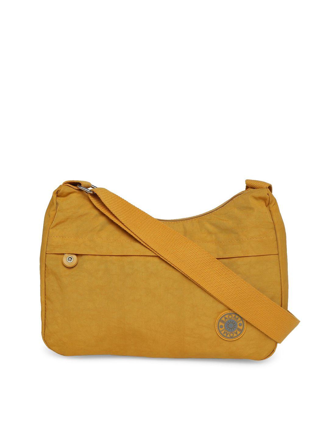 baomi mustard crossbody sling bag