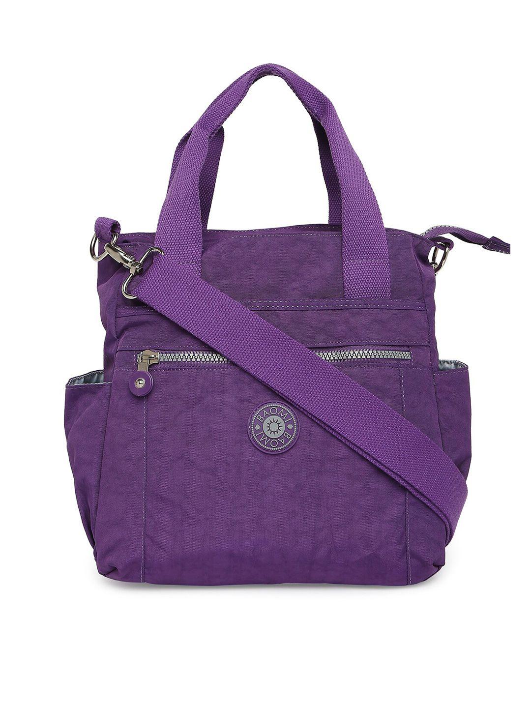 baomi purple oversized handheld bag