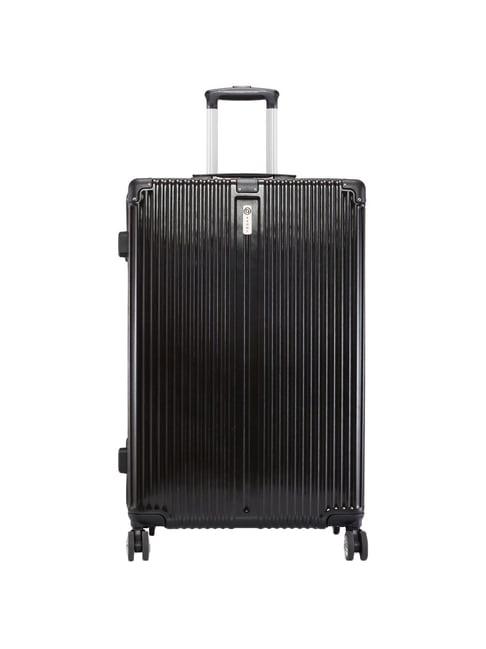 baomi solid gold black hard 31" large luggage