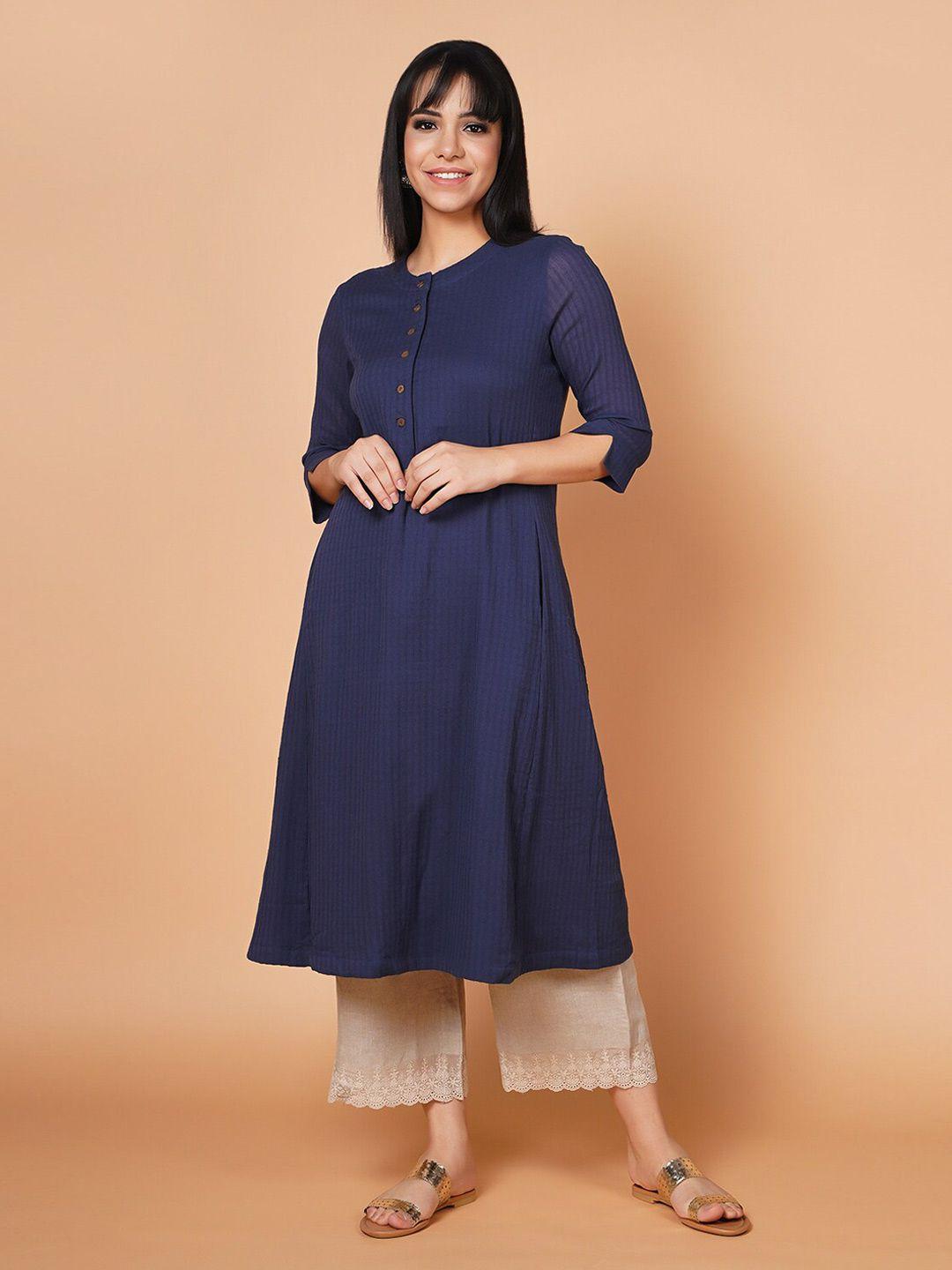 barara ethnic solid a-line kurta