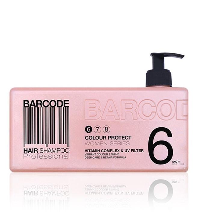 barcode professional colour protect women series hair shampoo - 1000 ml