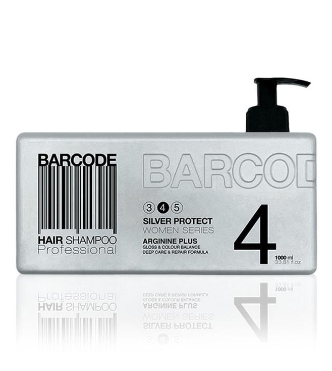 barcode professional silver protect women series hair shampoo - 1000 ml