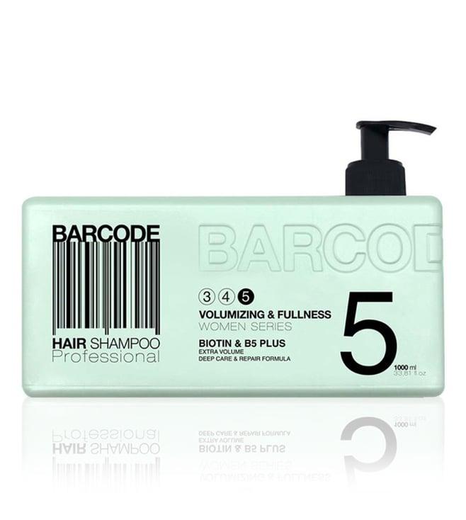 barcode professional volumizing & fullness women series hair shampoo - 1000 ml