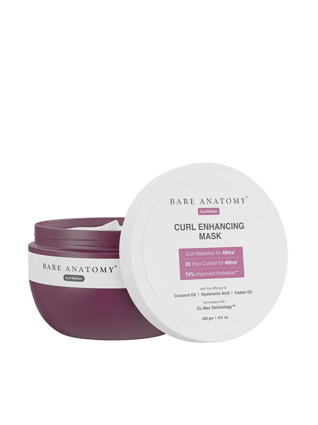 bare anatomy cl-max technology curl enhancing hair mask with coconut oil - 250g