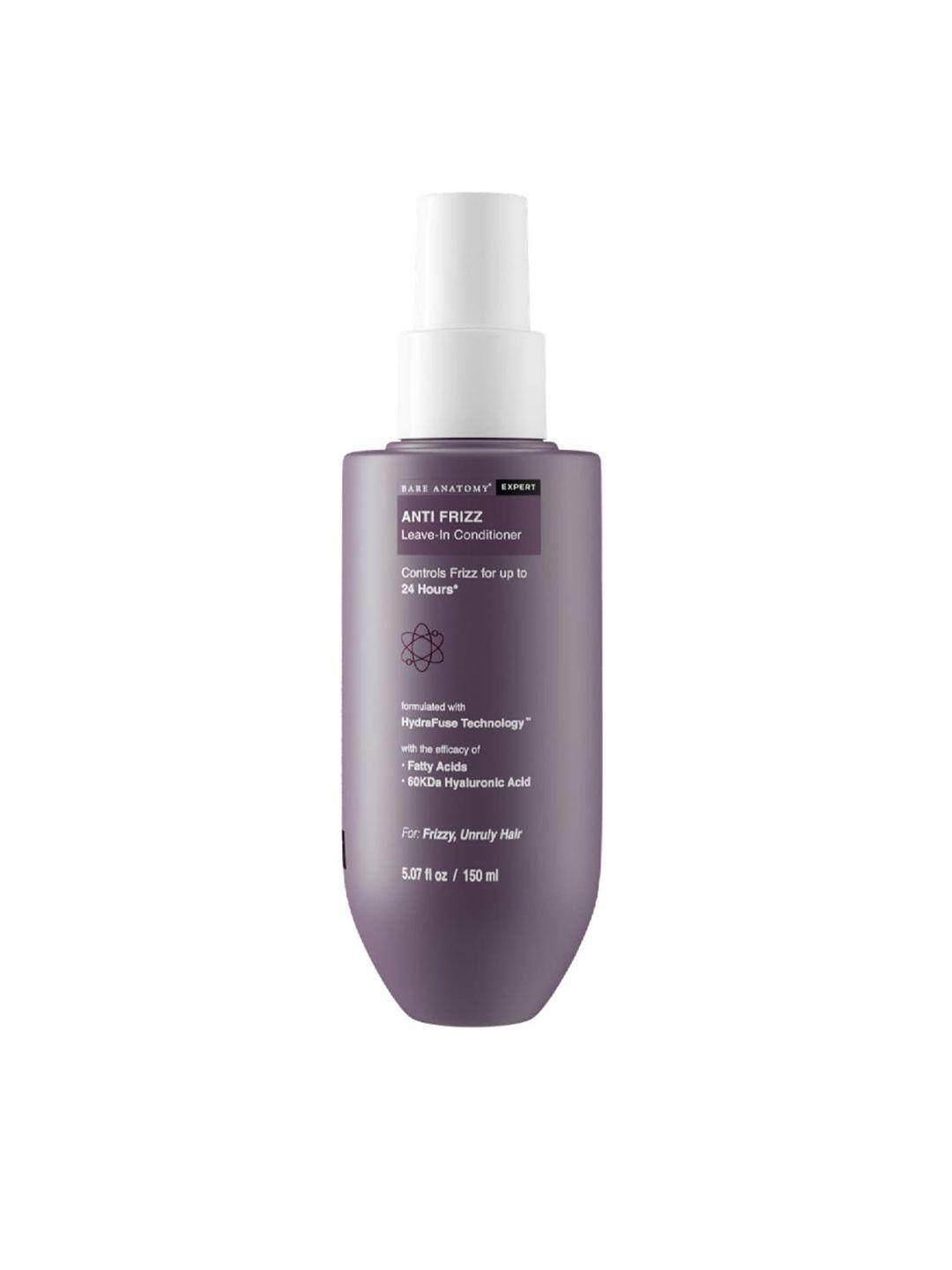 bare anatomy hydrafuse technology anti-frizz leave-in conditioner - 150 ml