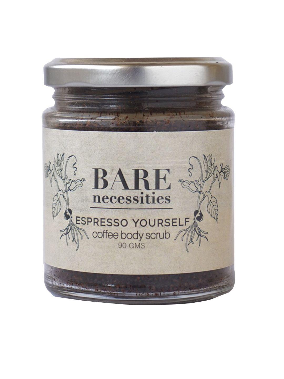 bare necessities espresso yourself coffee body scrub, 90g