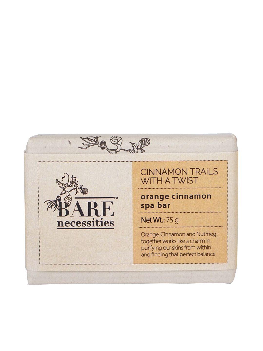 bare necessities orange cinnamon spa bar : cinnamon trails with a twist