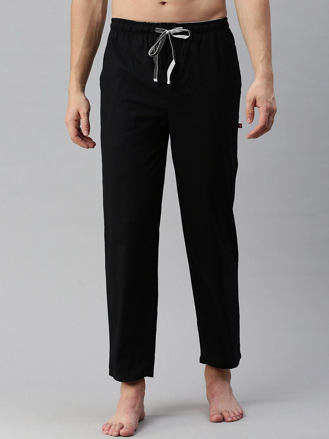 bareblow men mid-rise cotton lounge pants