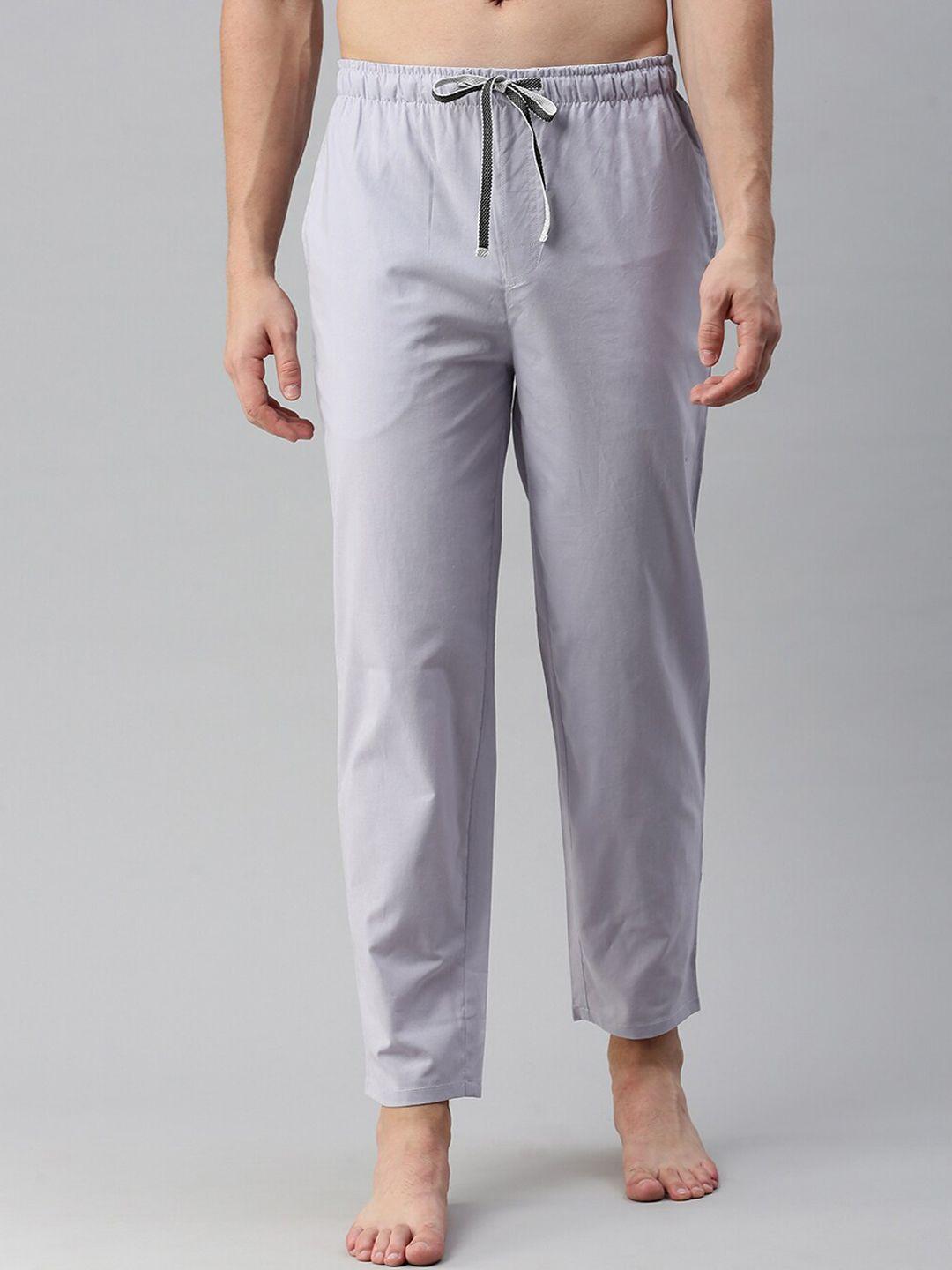 bareblow men mid-rise cotton lounge pants
