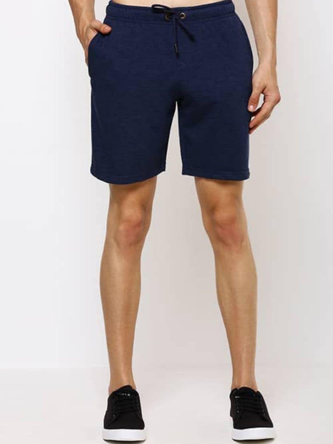 bareblow men mid-rise cotton shorts