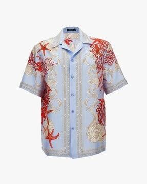 barocco sea silk shirt