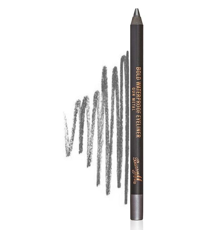 barry m bold waterproof eyeliner gun metal - 1.2 gm