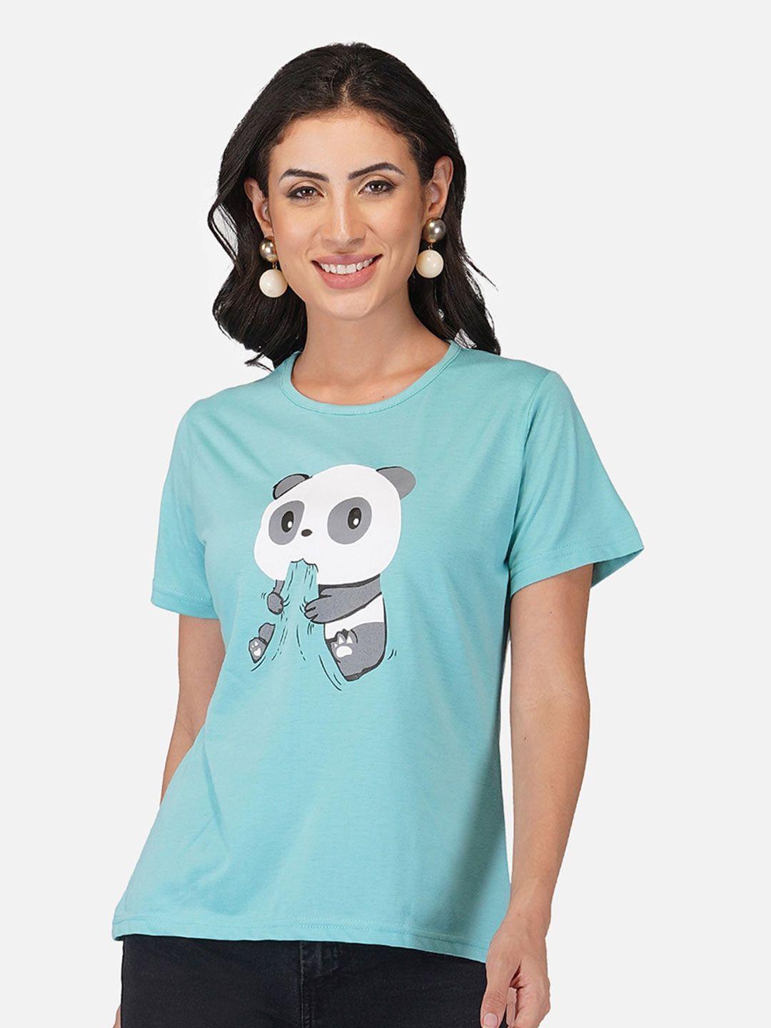base 41 kung fu panda printed slim fit t-shirt