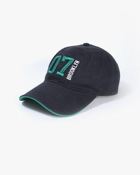 baseball cap with applique