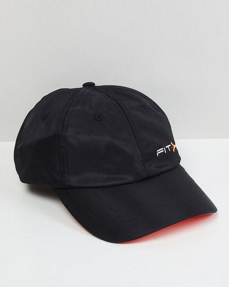 baseball cap with brand logo
