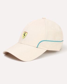 baseball cap with contrast piping