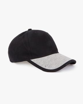 baseball cap with contrast visor