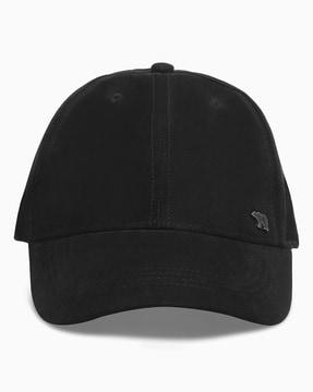 baseball cap with logo accent