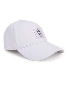 baseball cap with logo patch