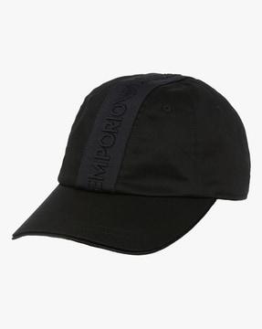 baseball cap with logo tape