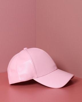 baseball cap with snap closure