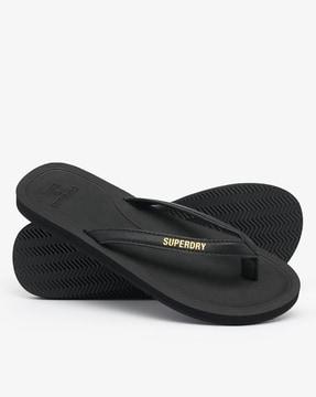 baseline thong-strap flip-flop sandals