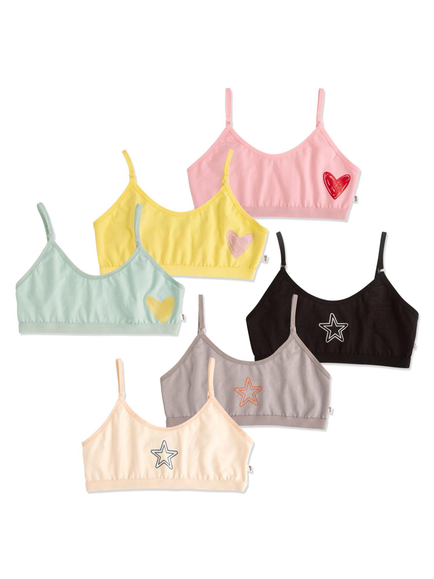 basic training bra (pack of 6)