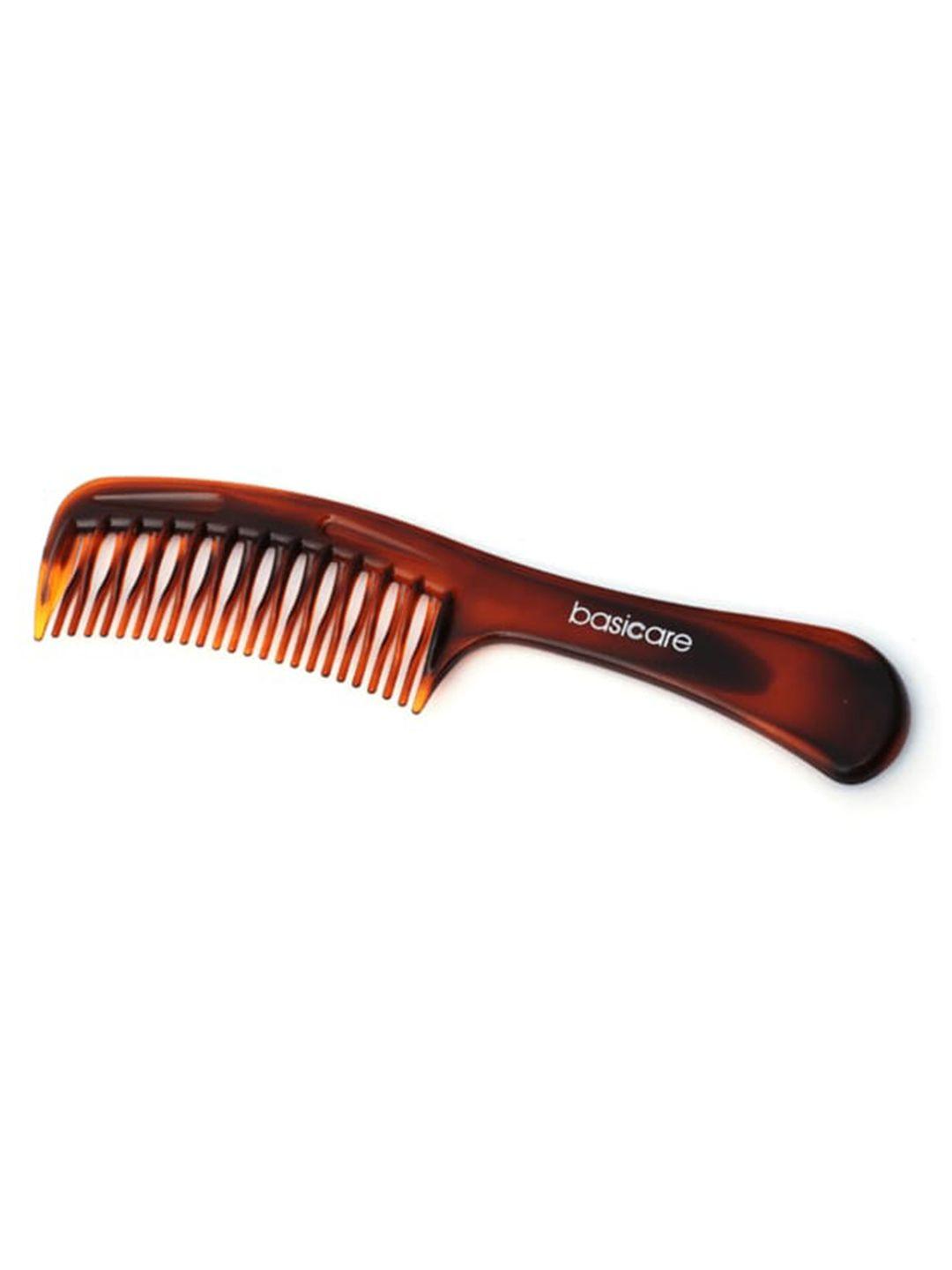 basicare unisex brown detangling comb