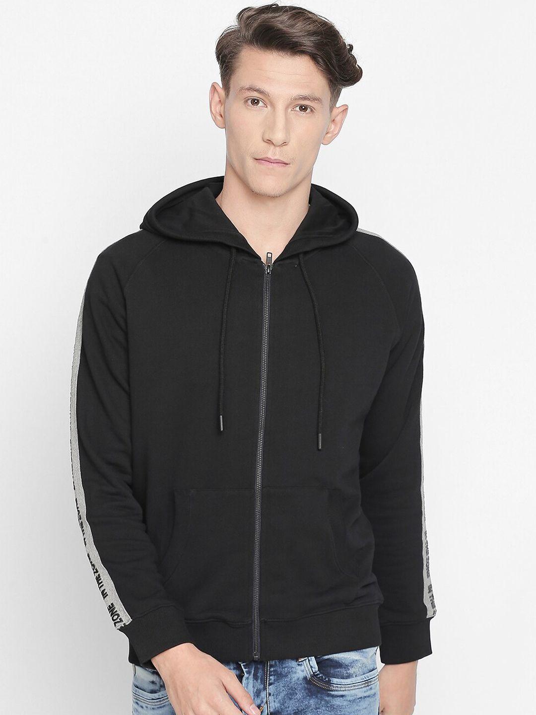 basics men black solid lightweight bomber