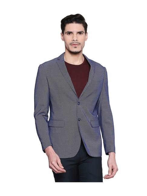 basics navy full sleeves blazer