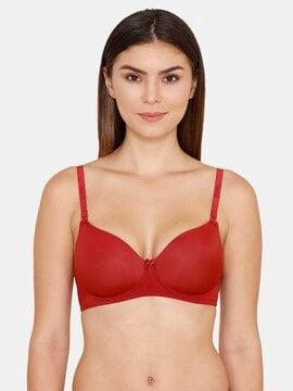 basics padded non-wired 3/4th coverage t-shirt bra