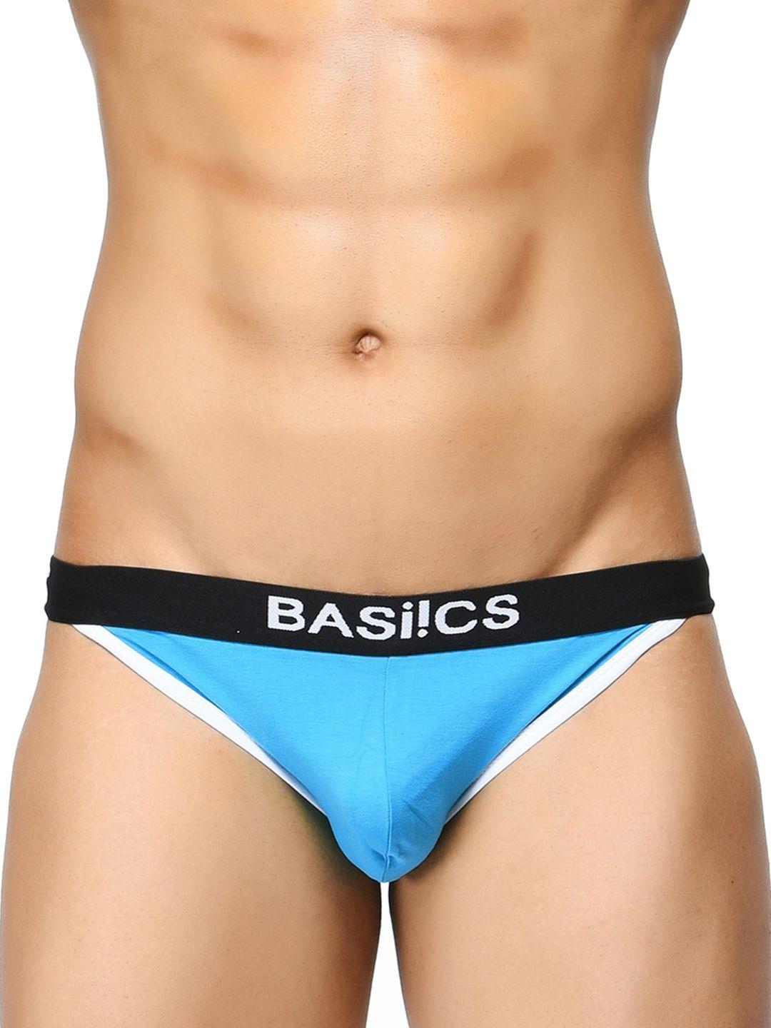 basiics by la intimo men low-rise thigh high bikini briefs