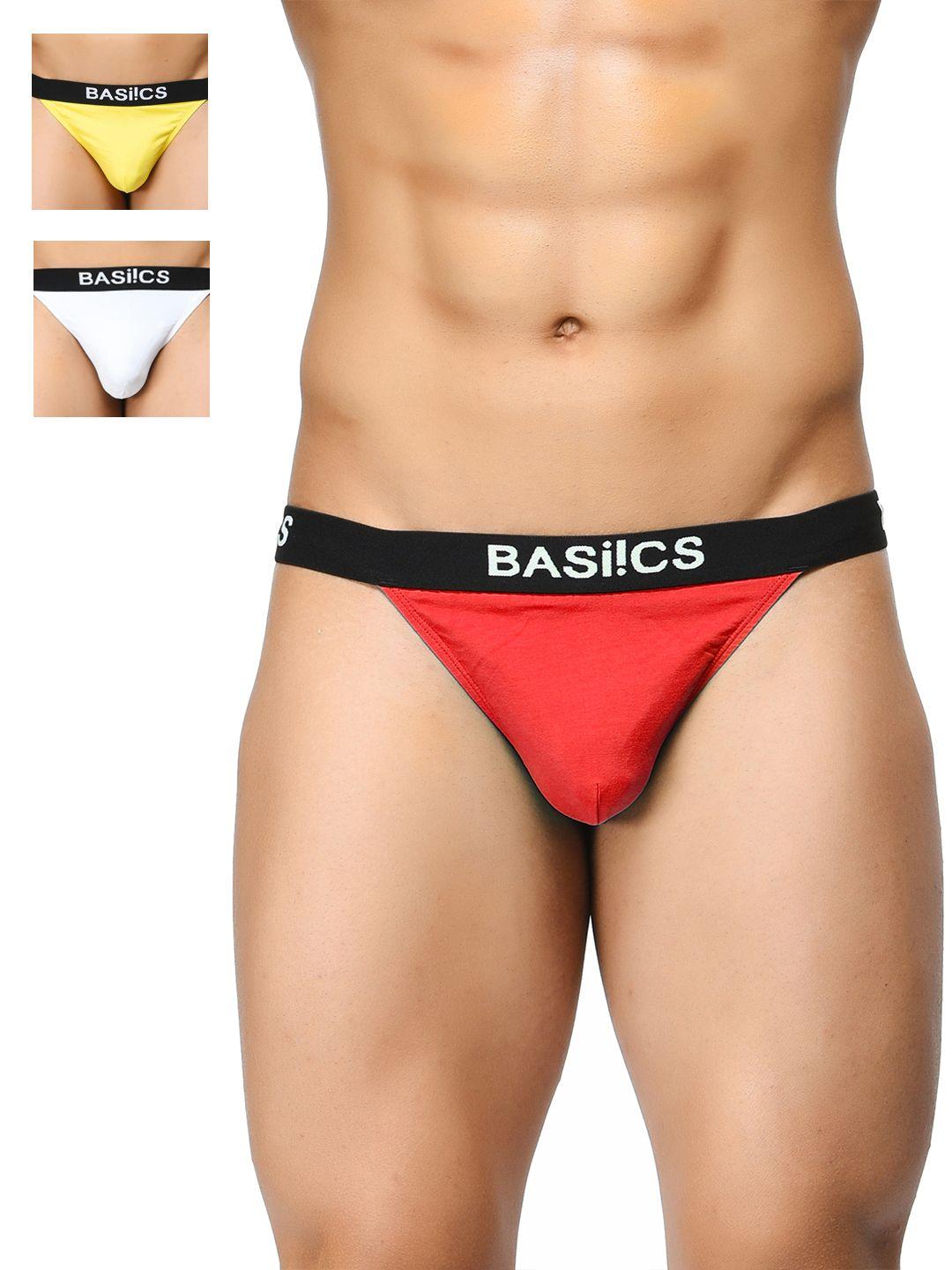 basiics by la intimo men pack of 3 thongs bcsth010c356