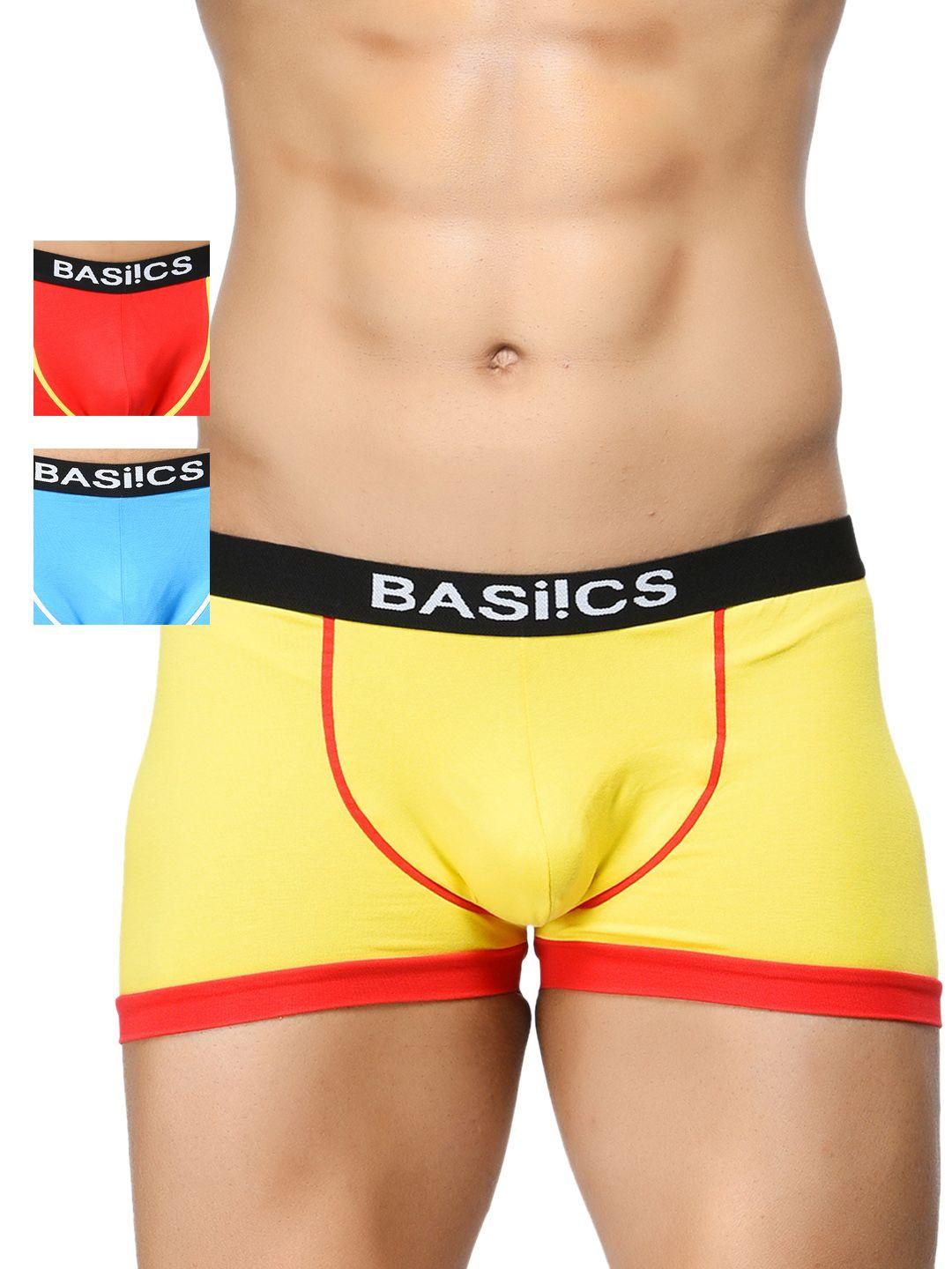 basiics by la intimo men pack of 3 trunks bcstr020c136