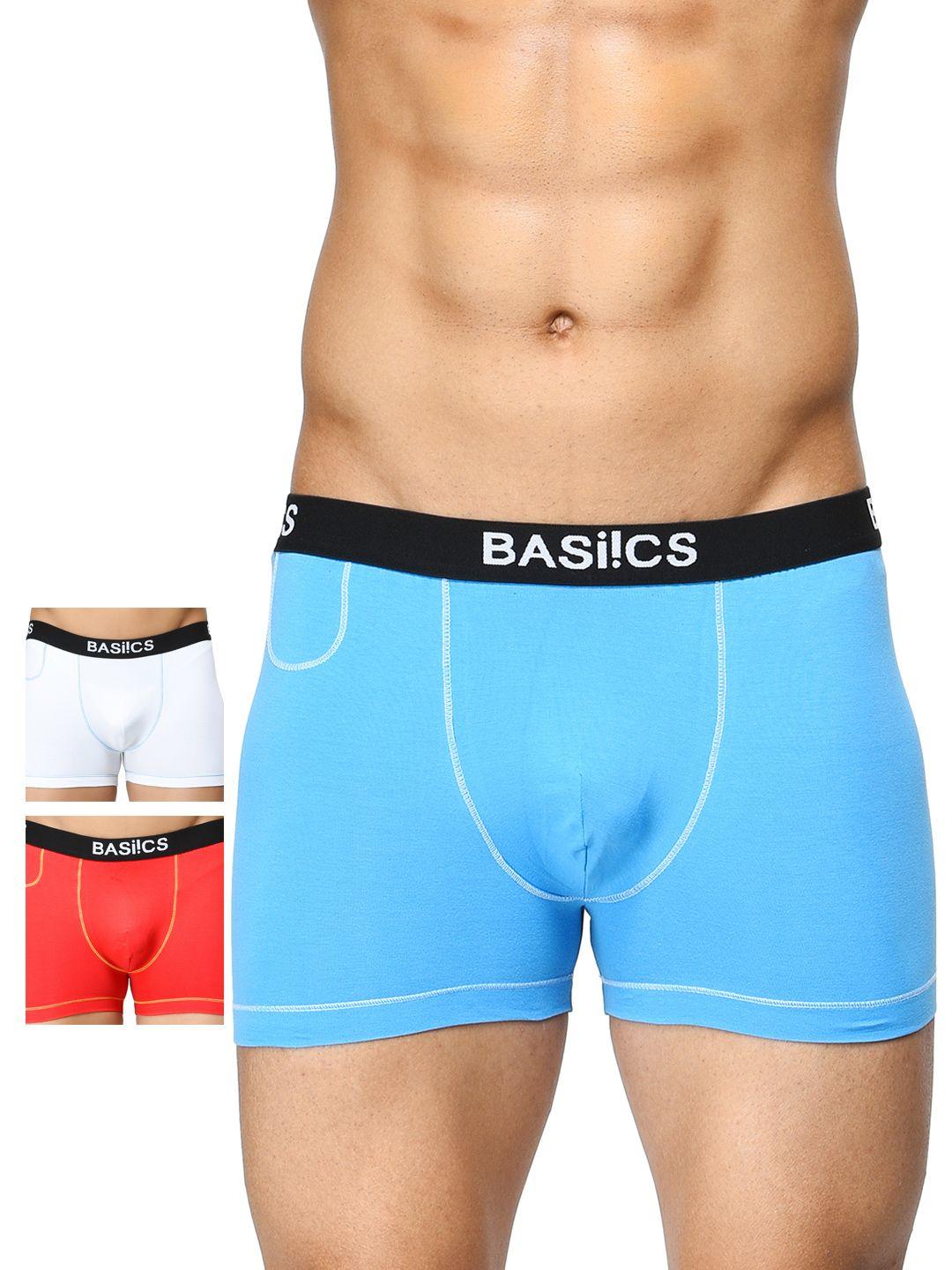 basiics by la intimo men pack of 3 trunks bcstr030c135