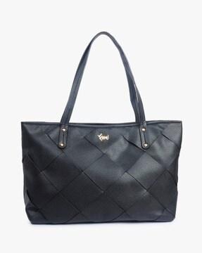 basket weave tote bag