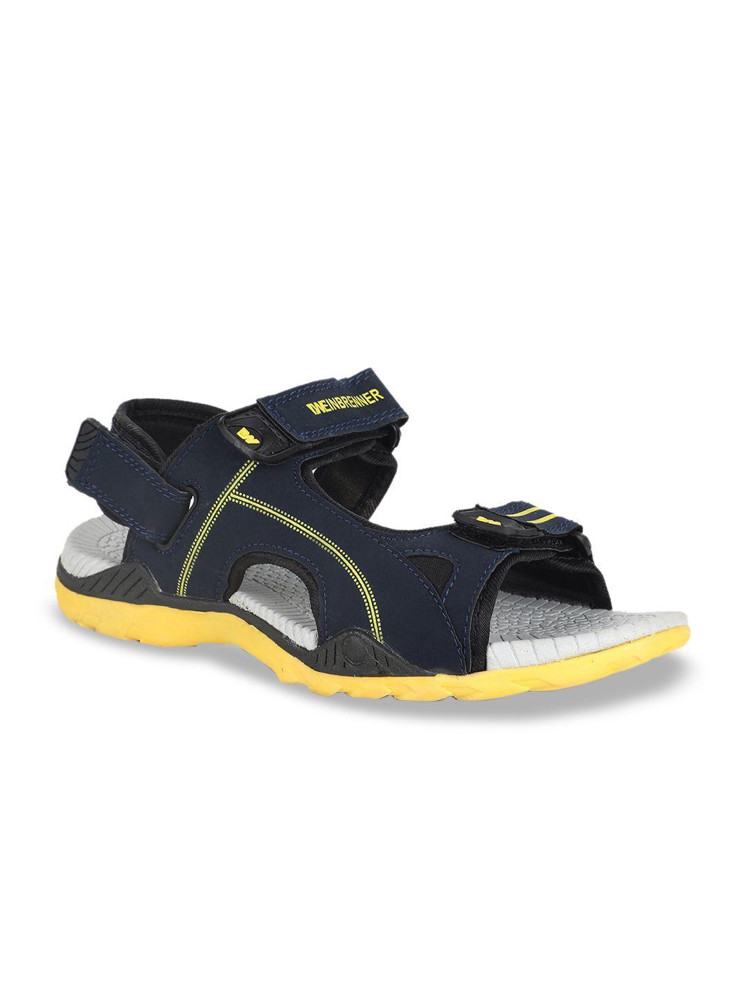 bata boys navy blue sports sandals