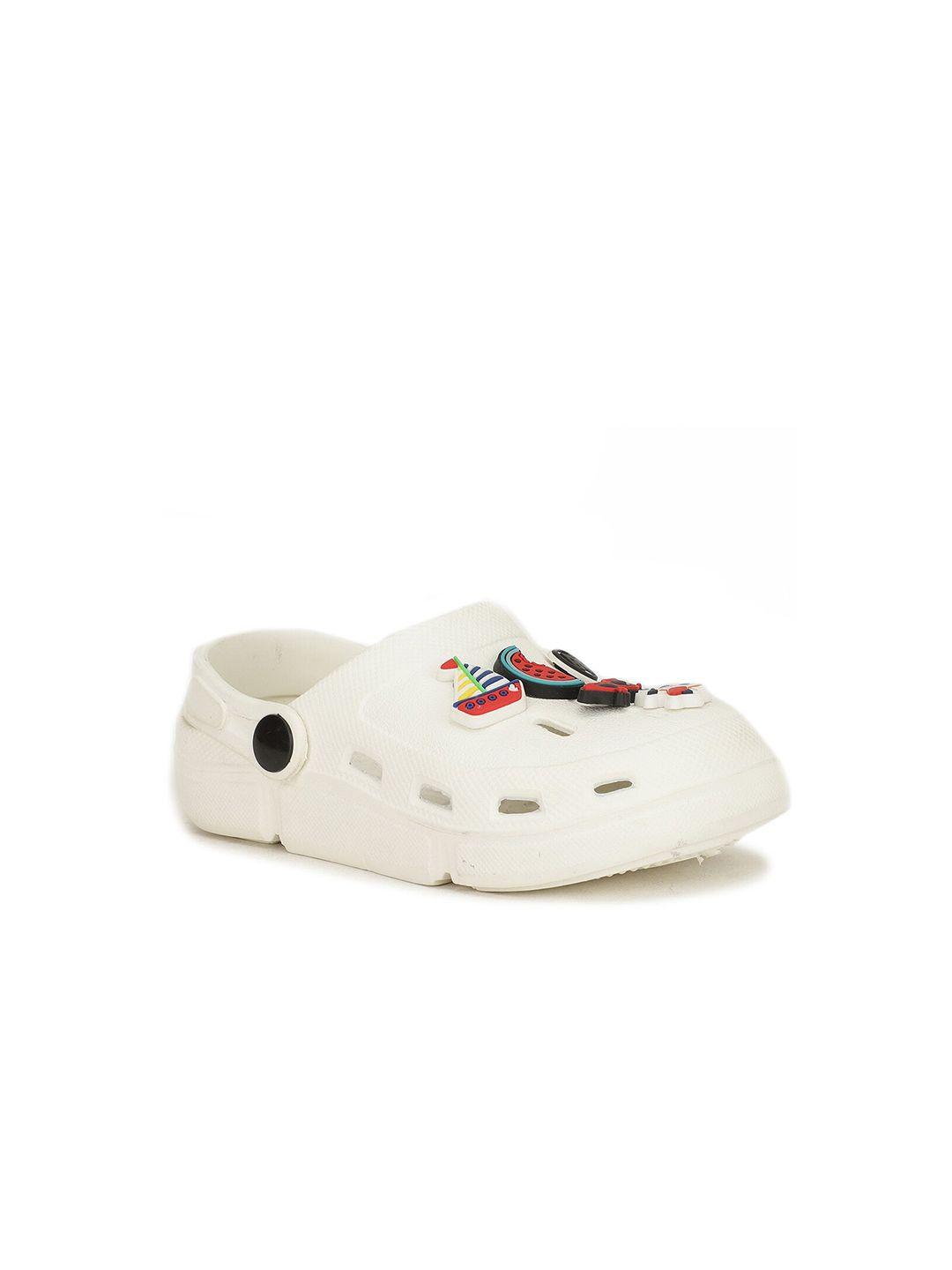 bata boys white clogs sandals