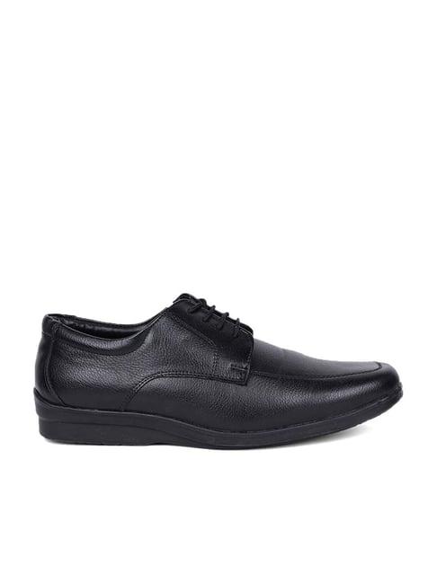 bata men's black derby shoes