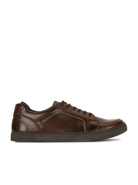 bata men's marry brown casual sneakers