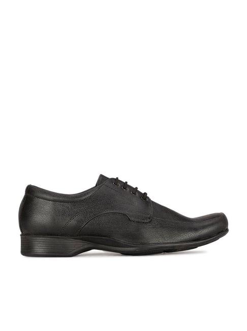 bata men's smith e black derby shoes