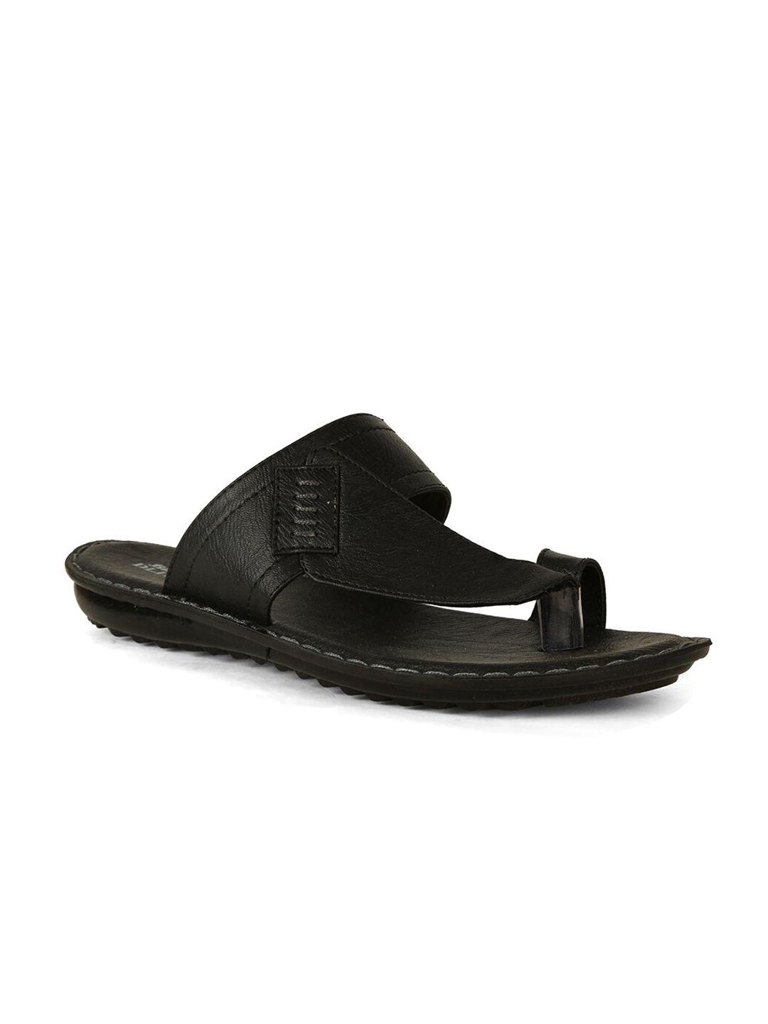 bata men black comfort sandals
