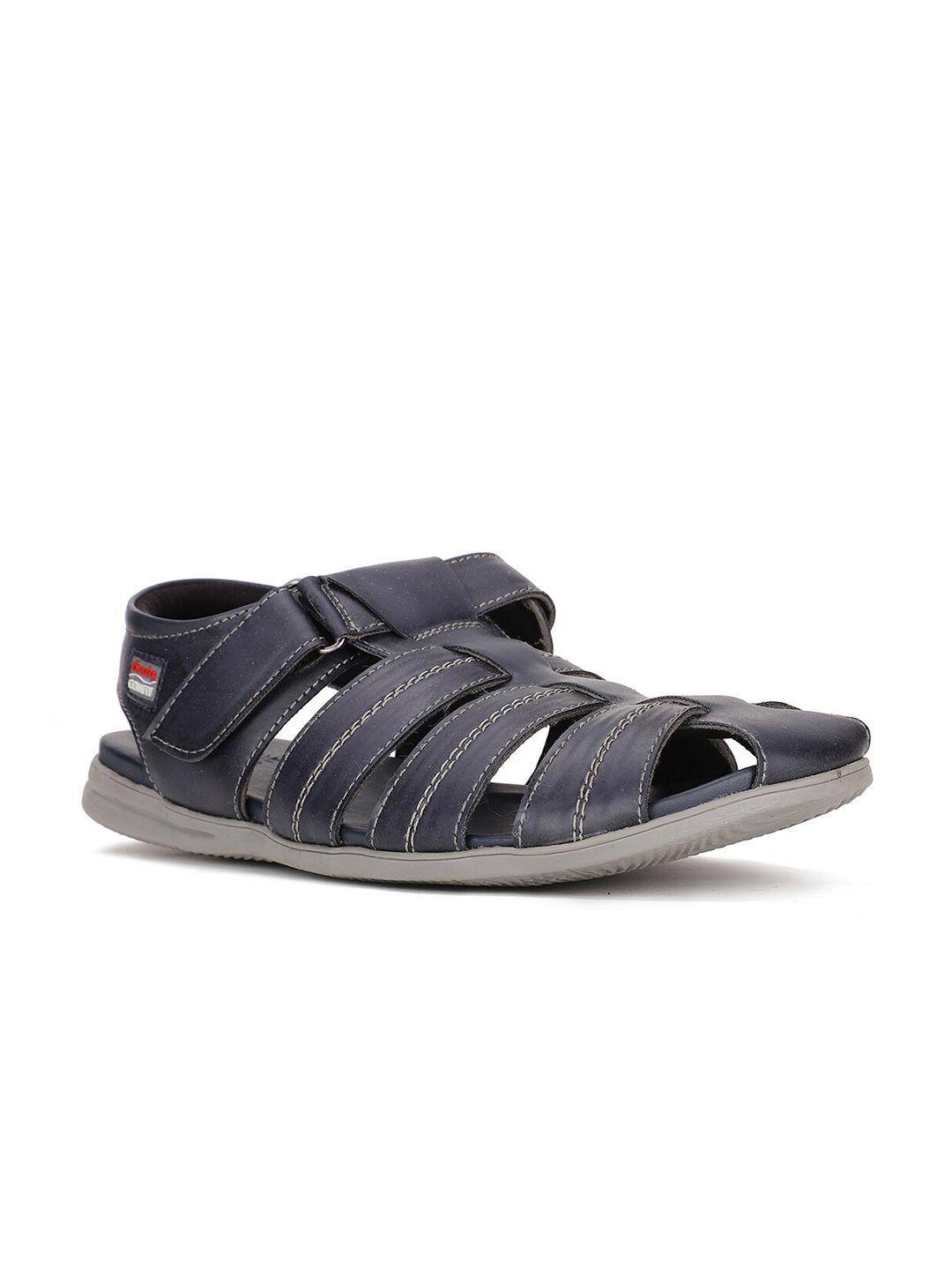 bata men blue fisherman sandals