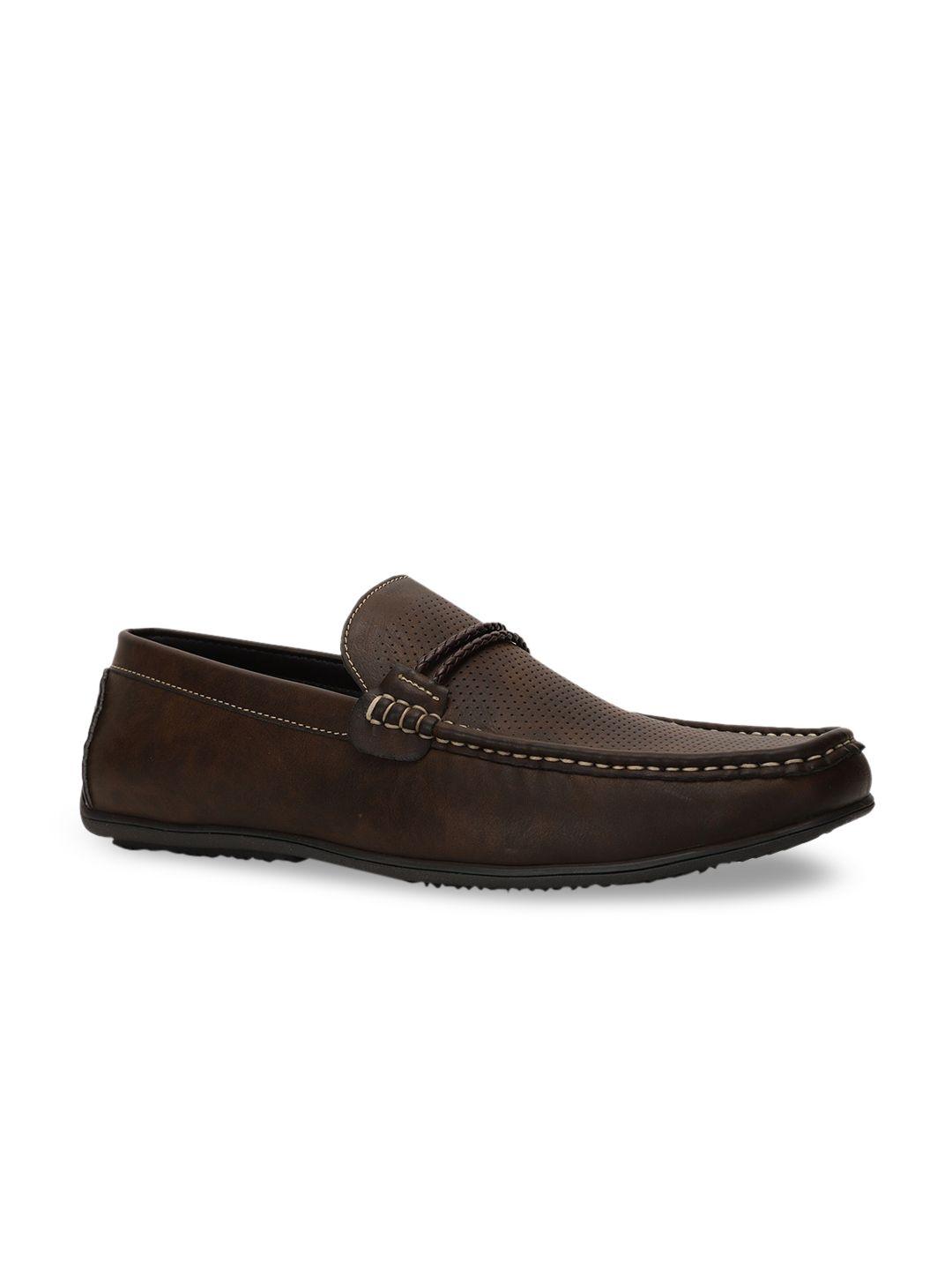 bata men brown loafers