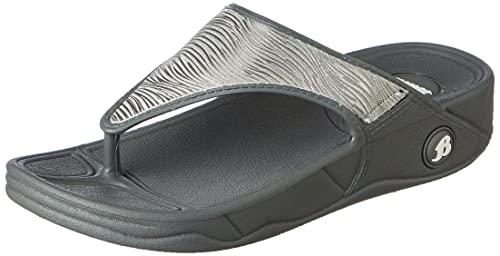 bata sandak women's kafi e slippers (5722021_grey_5 uk)