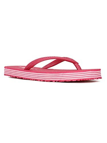 bata sunshine women's ortho comfit ladies slippers (5775199_pink_5 uk)