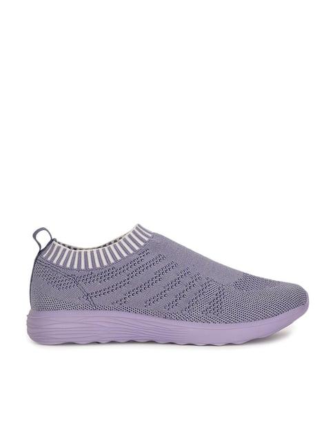 bata women's purple walking shoes